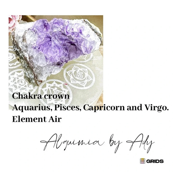 Deep purple Amethyst small spheres stud earrings minimalist colorful - Picture 3 of 3